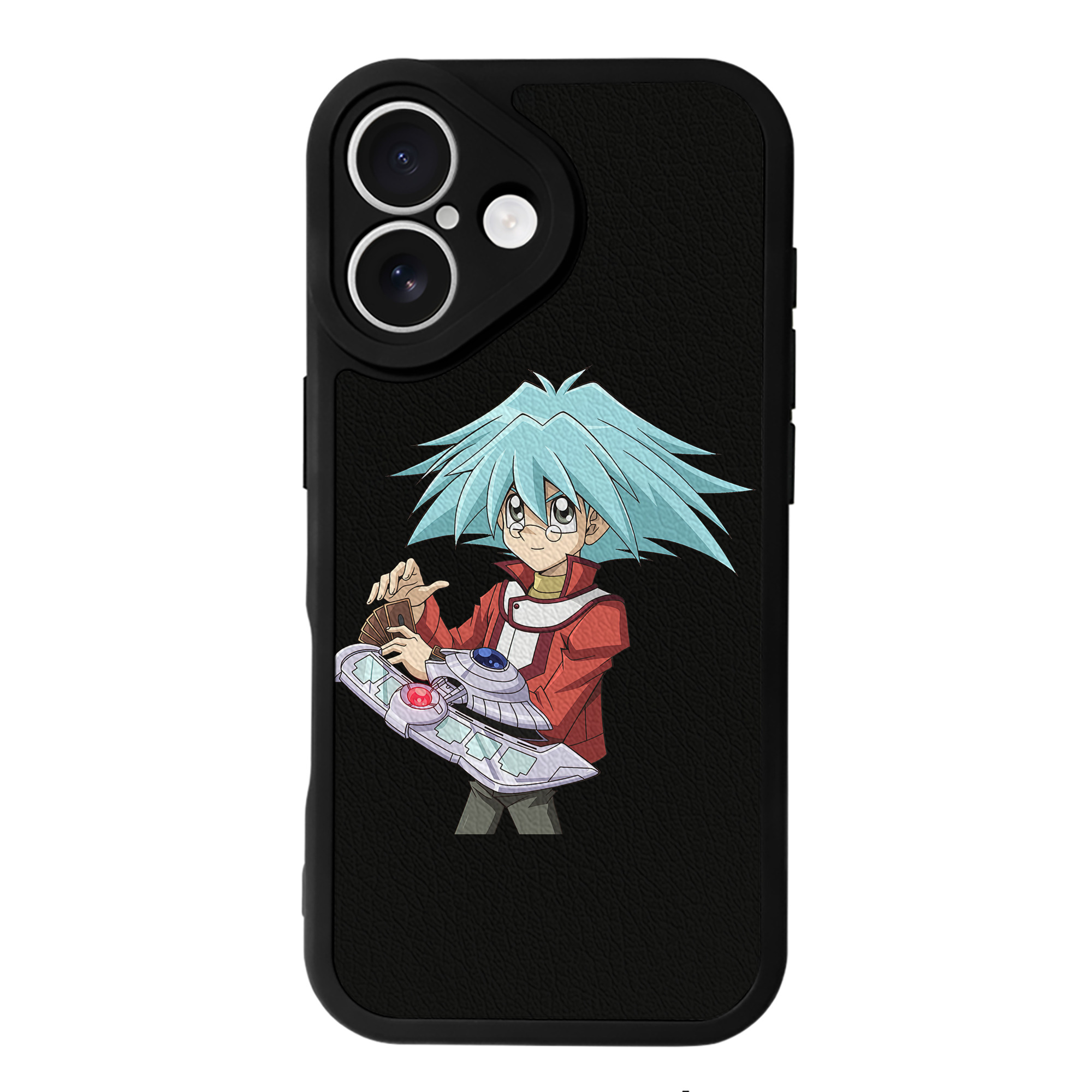 遊☆戯☆王 Yu-Gi-Oh! 【iPhone 16シリーズ対応】シリコンスマホケース（レザー調） 材質：シリコン